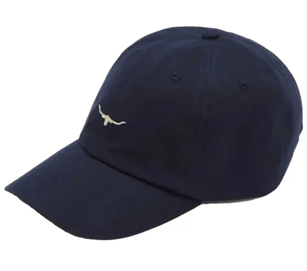 RM Williams Mini Longhorn Baseball Cap Navy/Bone Northern Ireland