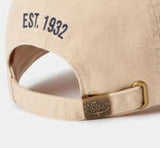RM Williams Mini Longhorn Twill Baseball Cap Ecru Beige Northern
