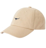 RM Williams Mini Longhorn Twill Baseball Cap Ecru Beige Northern