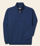 RM Williams Mulyungarie Half Zip Sweatshirt Vintage Blue Northern