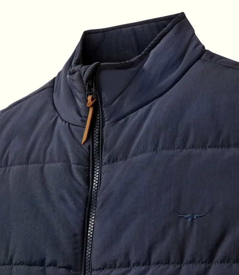 RM Williams Padstow Primaloft Fill Vest Gilet Navy Northern Ireland