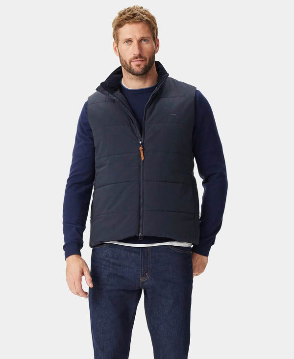 RM Williams Padstow Primaloft Fill Vest Gilet Navy Northern Ireland