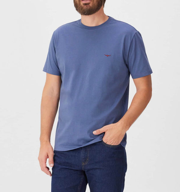 RM Williams Parson T-Shirt Vintage Indigo Northern Ireland Belfast