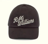 RM Williams Script Baseball Cap Black/Silver Northern Ireland Belfast