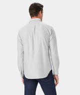 RM Williams Stanley Regular Oxford Shirt Navy/White Northern Ireland