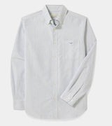 RM Williams Stanley Regular Oxford Shirt Navy/White Northern Ireland