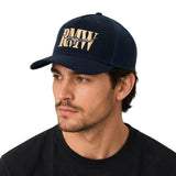RM Williams Steershead Trucker Cap Washed Navy Northern Ireland