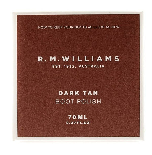 RM Williams Stockmans Boot Polish Dark Tan Northern Ireland Belfast