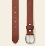RM Williams Traditional Logo Belt Dark Tan Northern Ireland Belfast