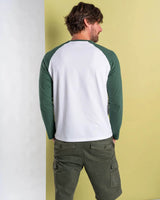 Saltrock Mens Atlantic Adventure Long Sleeve T-Shirt Dark Green