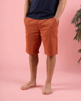 Saltrock Mens Chino Shorts Dark Orange Northern Ireland Belfast