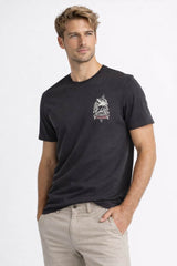 Saltrock Mens Dark Water T-Shirt Dark Grey Northern Ireland Belfast