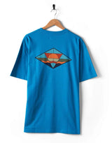 Saltrock Mens Dimensions T-Shirt Blue Northern Ireland Belfast