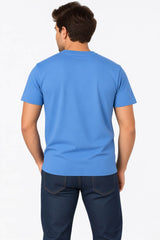 Saltrock Mens Essential T-Shirt Bright Blue Northern Ireland Belfast