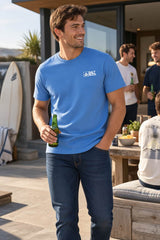 Saltrock Mens Essential T-Shirt Bright Blue Northern Ireland Belfast
