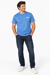 Saltrock Mens Essential T-Shirt Bright Blue Northern Ireland Belfast