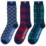 Saltrock Mens Feilding Socks 3 Pack 7-11 UK Northern Ireland Belfast