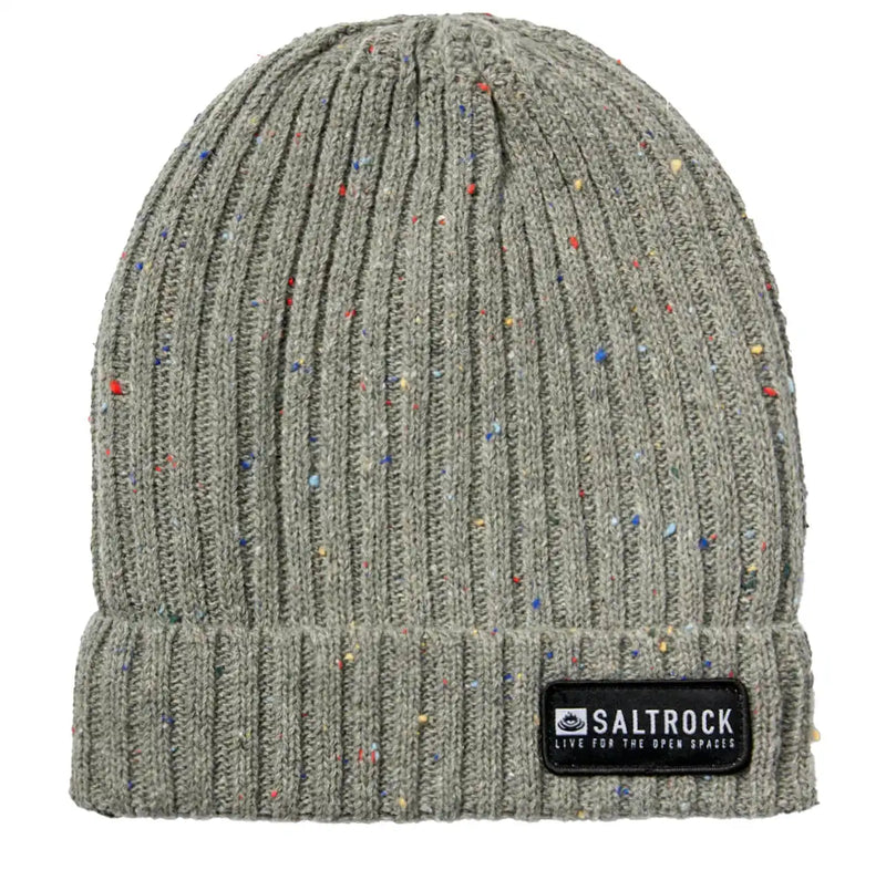 Saltrock Mens Heritage Beanie Hat Grey Northern Ireland Belfast