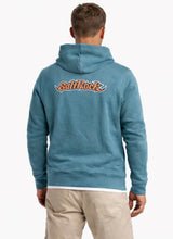 Saltrock Mens Heritage Logo Hoodie Blue Northern Ireland Belfast