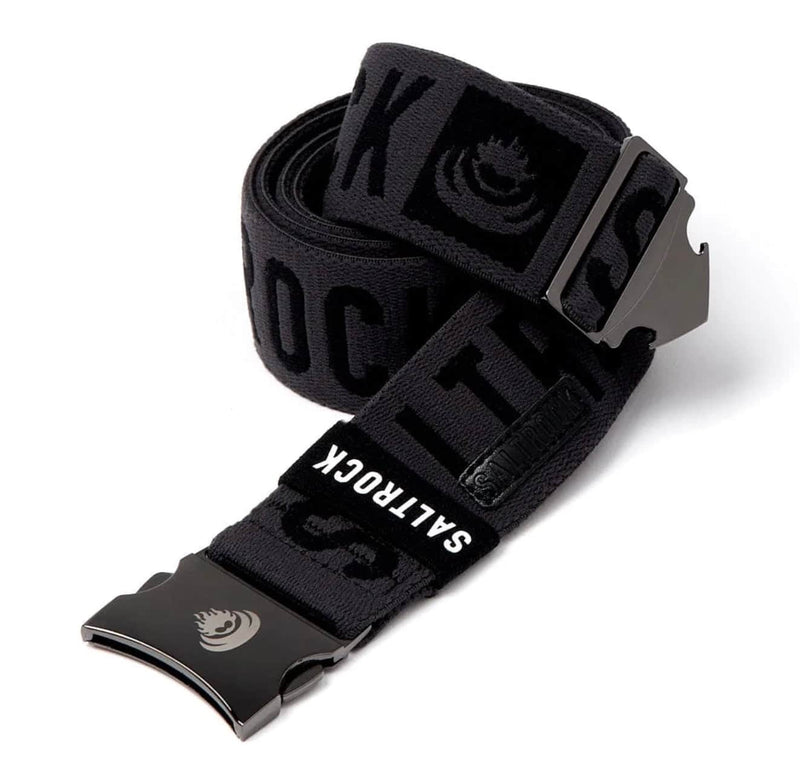 Saltrock Mens Identity Stretch Belt Black Northern Ireland Belfast