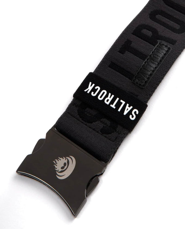 Saltrock Mens Identity Stretch Belt Black Northern Ireland Belfast