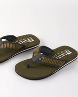 Saltrock Mens Lines Flip Flops Green Northern Ireland Belfast