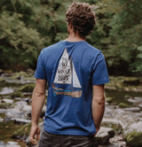 Saltrock Lost Ships T-Shirt Blue