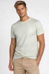 Saltrock Mens Lost Ships T-Shirt Light Green Northern Ireland Belfast