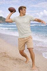 Saltrock Mens Lost Ships T-Shirt Light Green Northern Ireland Belfast