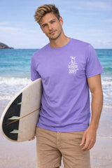 Saltrock Mens Lost Ships T-Shirt Purple Northern Ireland Belfast