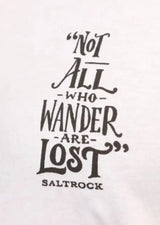 Saltrock Mens Lost Ships T-Shirt White Northern Ireland Belfast