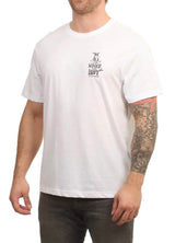 Saltrock Mens Lost Ships T-Shirt White Northern Ireland Belfast
