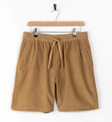 Saltrock Mens Meddon Cord Shorts Brown Northern Ireland Belfast