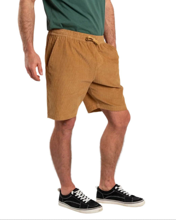 Saltrock Mens Meddon Cord Shorts Brown Northern Ireland Belfast