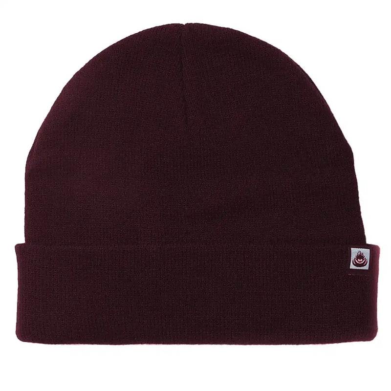 Saltrock Men’s OK Beanie Hat Dark Red Northern Ireland Belfast