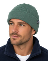 Saltrock Mens OK Beanie Light Green Northern Ireland Belfast
