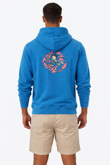 Saltrock Mens One More Wave Hoodie Bright Blue Northern Ireland