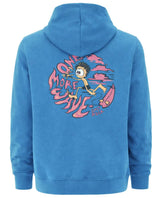 Saltrock Mens One More Wave Hoodie Bright Blue Northern Ireland