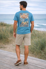 Saltrock Mens Open Finals T-Shirt Blue Northern Ireland Belfast