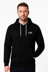 Saltrock Mens Original Pop Hoodie Black Northern Ireland Belfast