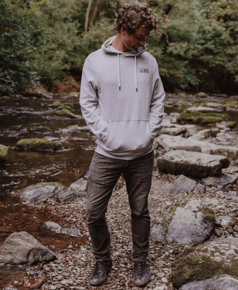 Saltrock Original Pop Hoodie Grey Marl
