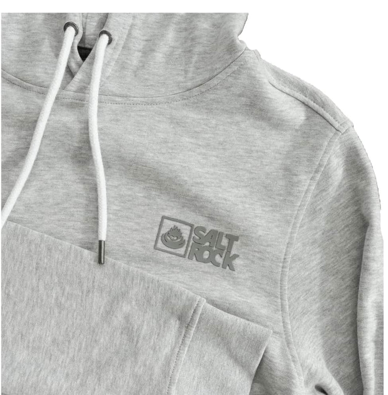 Saltrock Original Pop Hoodie Grey Marl