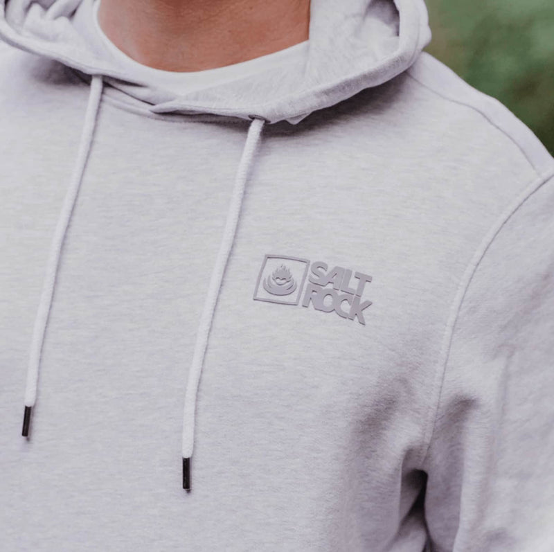 Saltrock Original Pop Hoodie Grey Marl