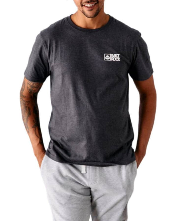 Saltrock Mens Original Short Sleeve T-Shirt Dark Grey Northern