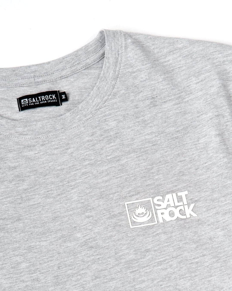 Saltrock Mens Original SS T-Shirt Grey Northern Ireland Belfast