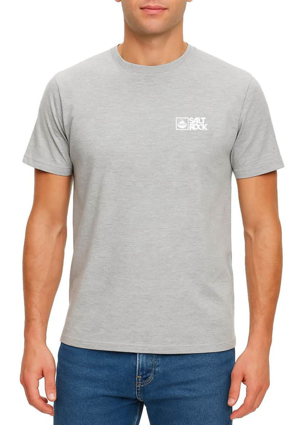 Saltrock Mens Original SS T-Shirt Grey Northern Ireland Belfast