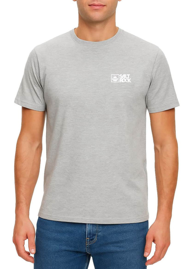 Saltrock Mens Original SS T-Shirt Grey Northern Ireland Belfast