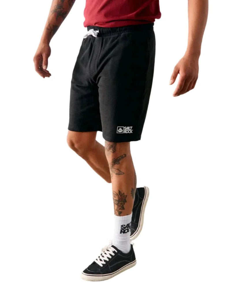 Saltrock Mens Original Sweat Shorts Black Northern Ireland Belfast