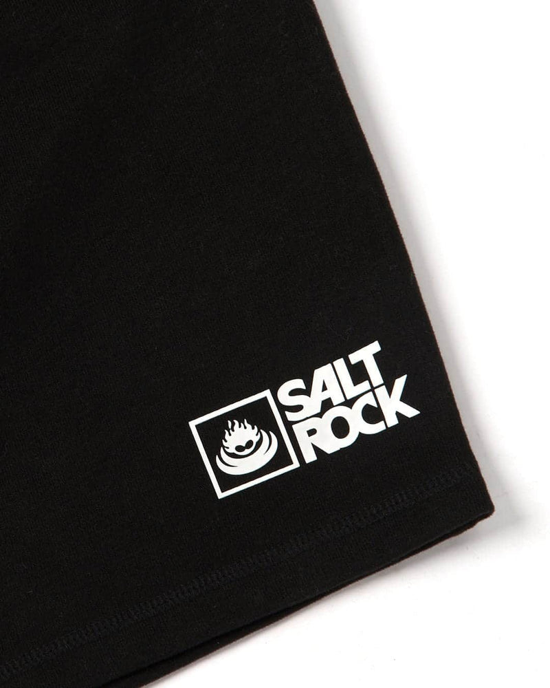Saltrock Mens Original Sweat Shorts Black Northern Ireland Belfast