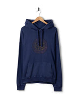 Saltrock Mens Original Warp Oversized SR Hoodie Purple Northern